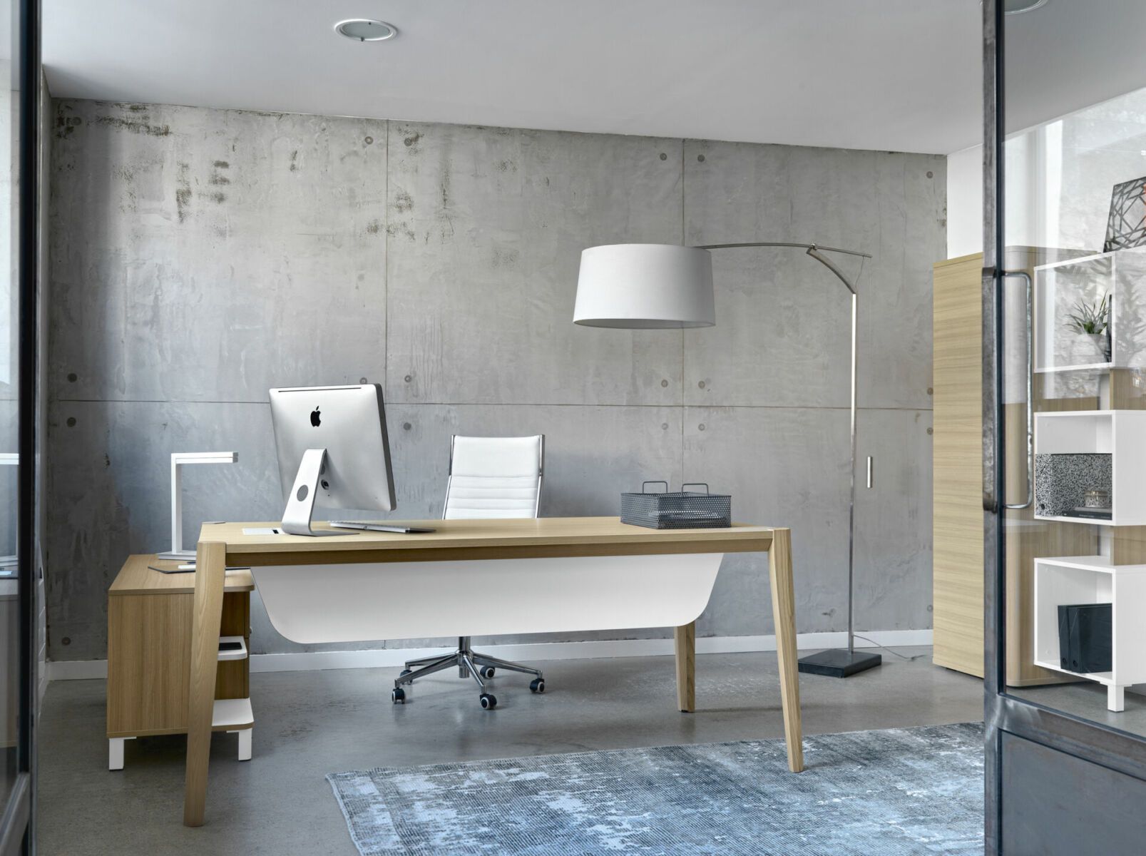 Bureau de direction avec crédence ABSOLU – Image 2