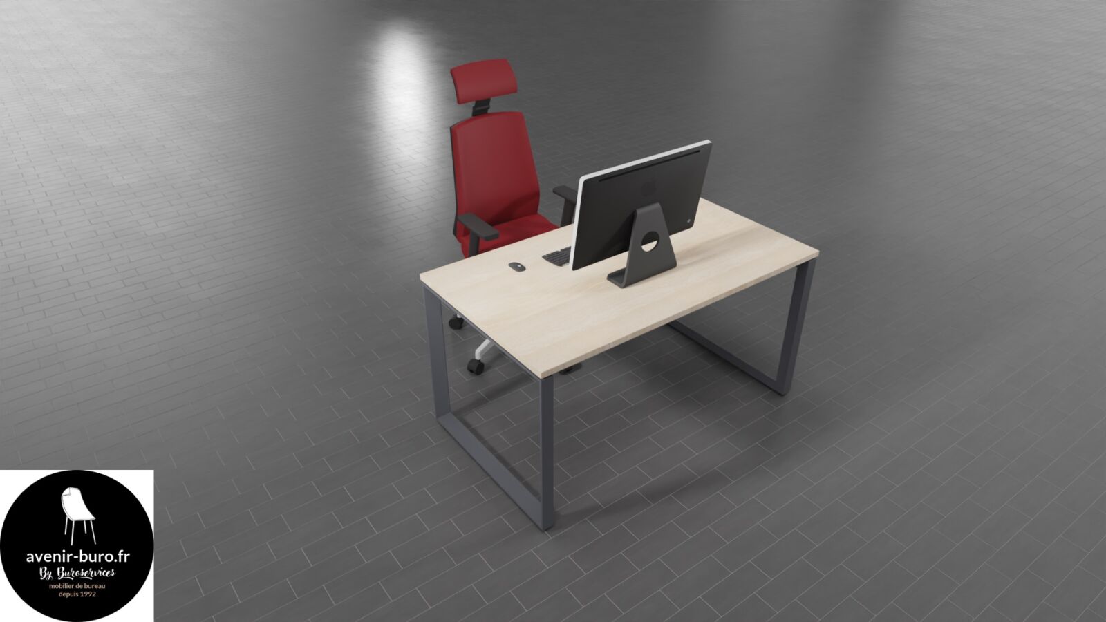 BUREAU OPERATEUR STAR HYDRA PIEDS FERMÉS – Image 8