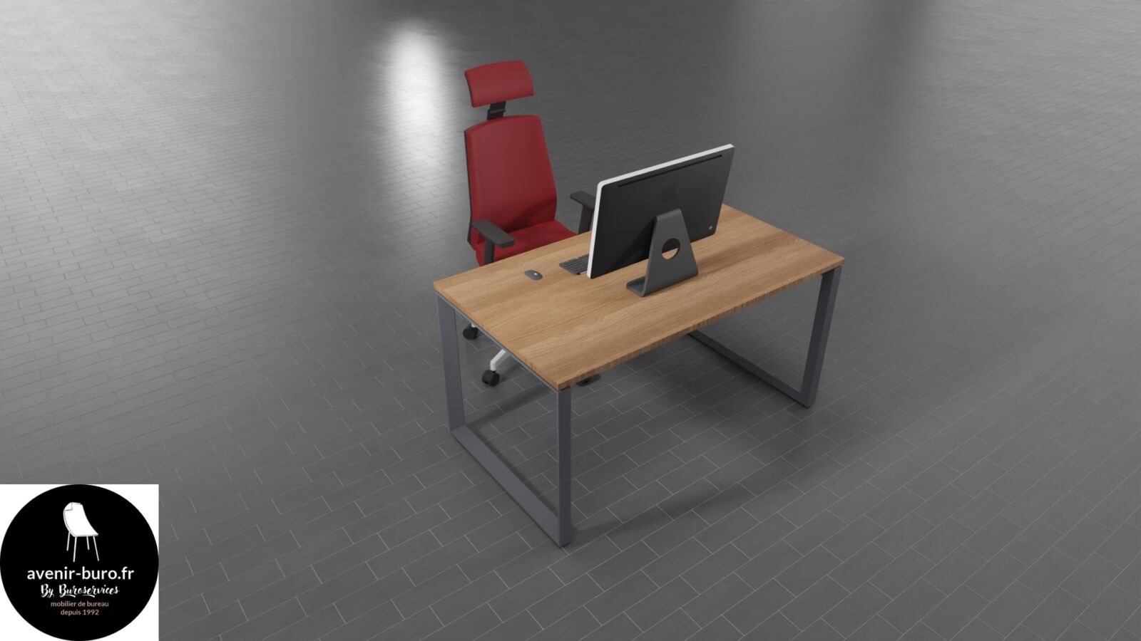 BUREAU OPERATEUR STAR HYDRA PIEDS FERMÉS – Image 2