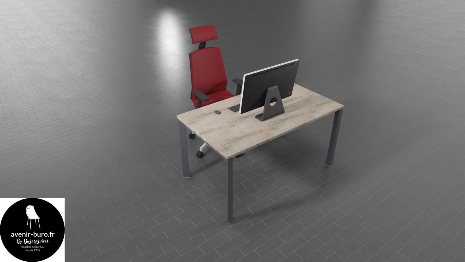 BUREAU OPERATEUR STAR HYDRA PIEDS OUVERTS – Image 51