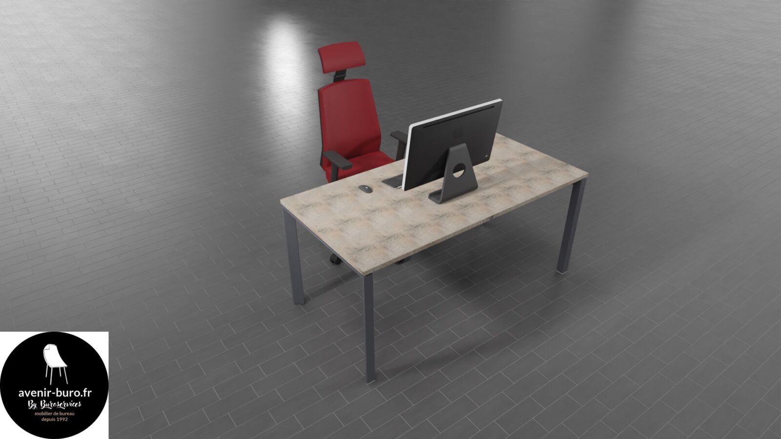 BUREAU OPERATEUR STAR HYDRA PIEDS OUVERTS – Image 62