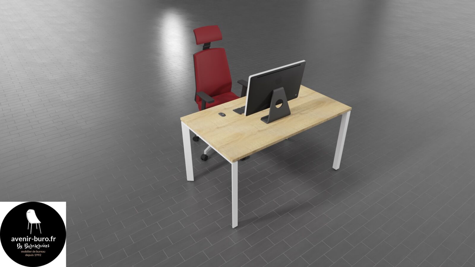 BUREAU OPERATEUR STAR HYDRA PIEDS OUVERTS – Image 3