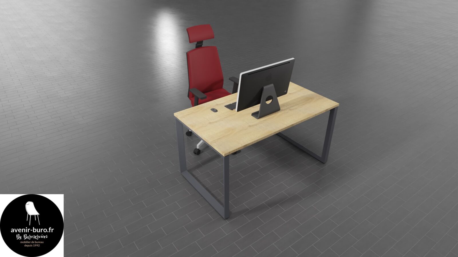 BUREAU OPERATEUR STAR HYDRA PIEDS FERMÉS – Image 4