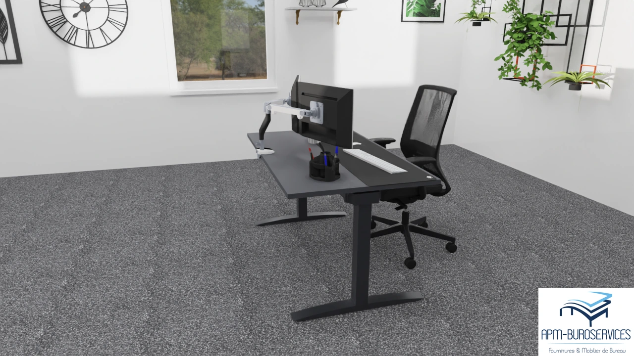 BUREAU ELECTRIQUE REGLABLE TRAM ASSIS DEBOUT – Image 12